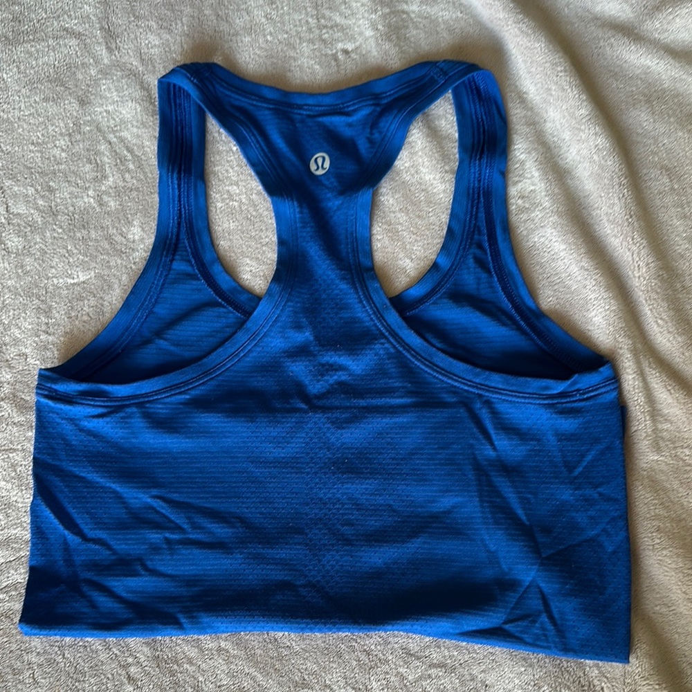 lululemon athletica Blue Sports Bra